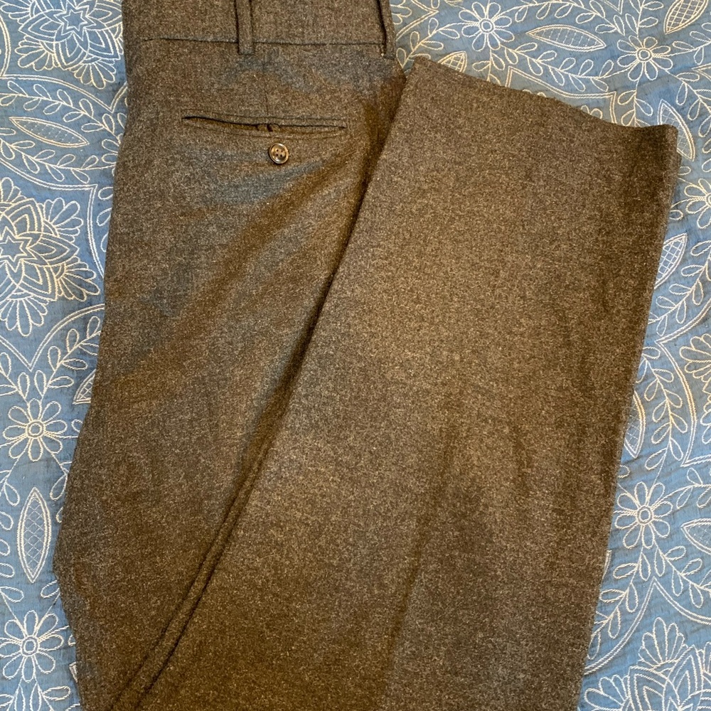 Polo by Ralph Lauren Charcoal Wool Blend Pants